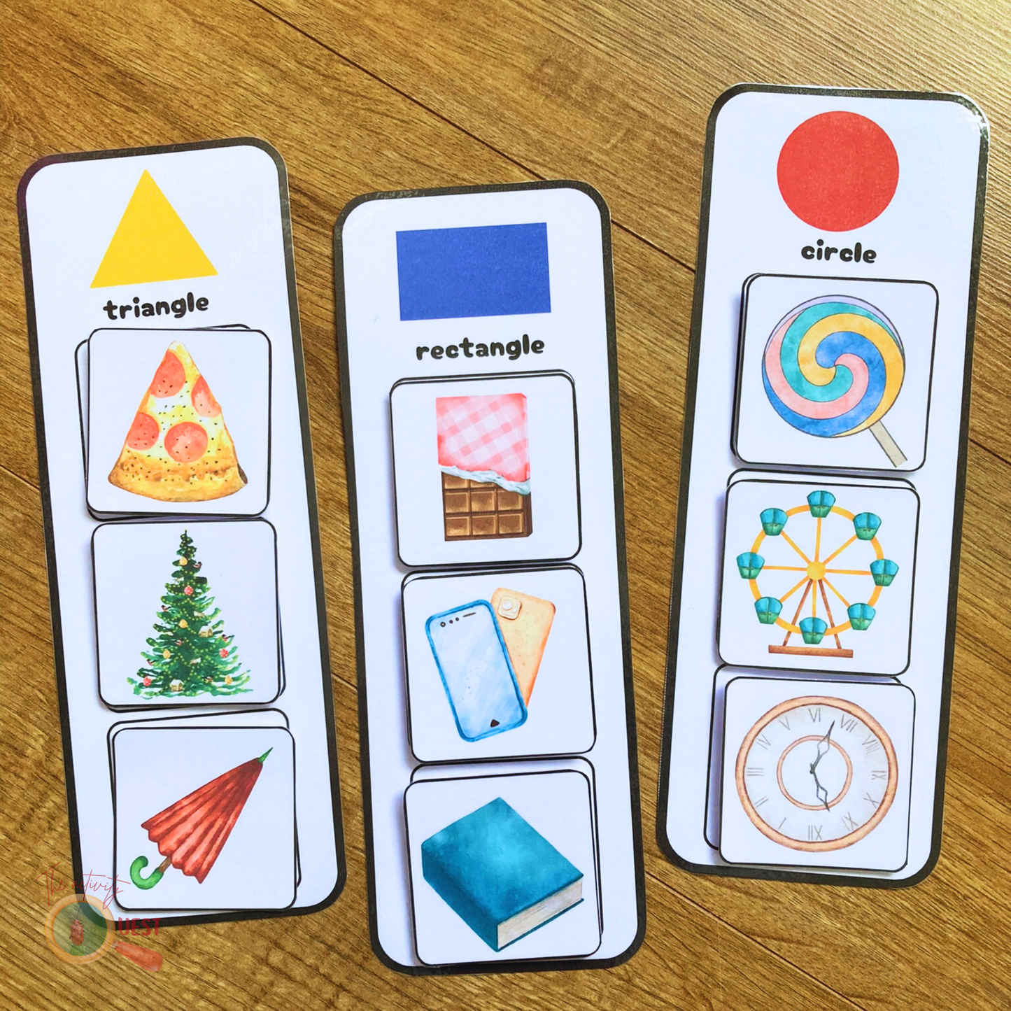 Shape Matching Learning Activity, INSTANT DOWNLOAD PDF