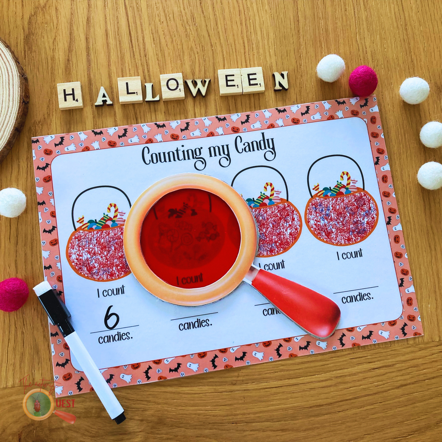 HALLOWEEN MEGA BUNDLE Printable Activities for Kids, Early Math Skills, Racing Games, Building Blocks and Cipher Wheel, INSTANT DOWNLOAD PDF